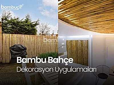 Bambu Bahçe Dekorasyon Uygulamaları