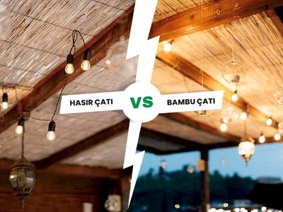 Hasır Çatı ve Bambu Çatı Arasındaki Farklar Nelerdir?